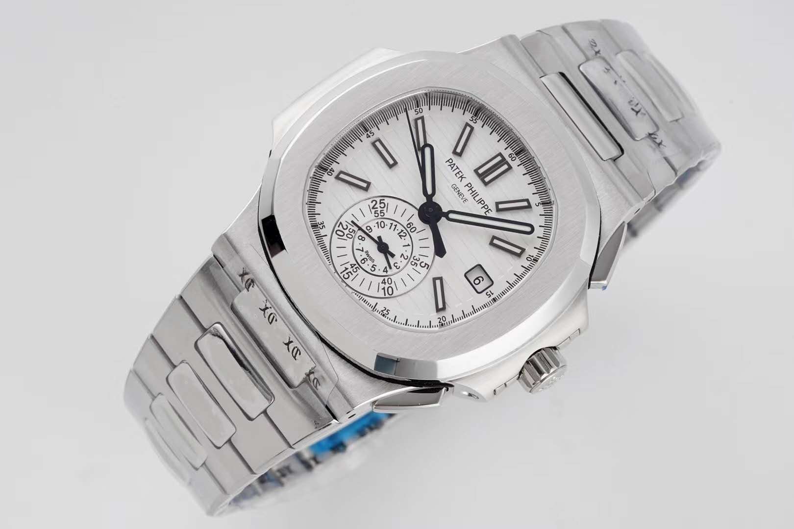Nautilus 5980/1A-019 White Dial in Steel - Image 2