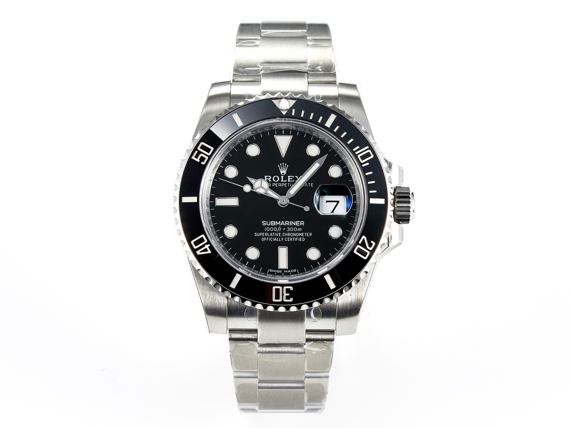Submariner 116610 LN Black Ceramic VSF 1:1 Best Edition 904L SS Case and Bracelet VS3135