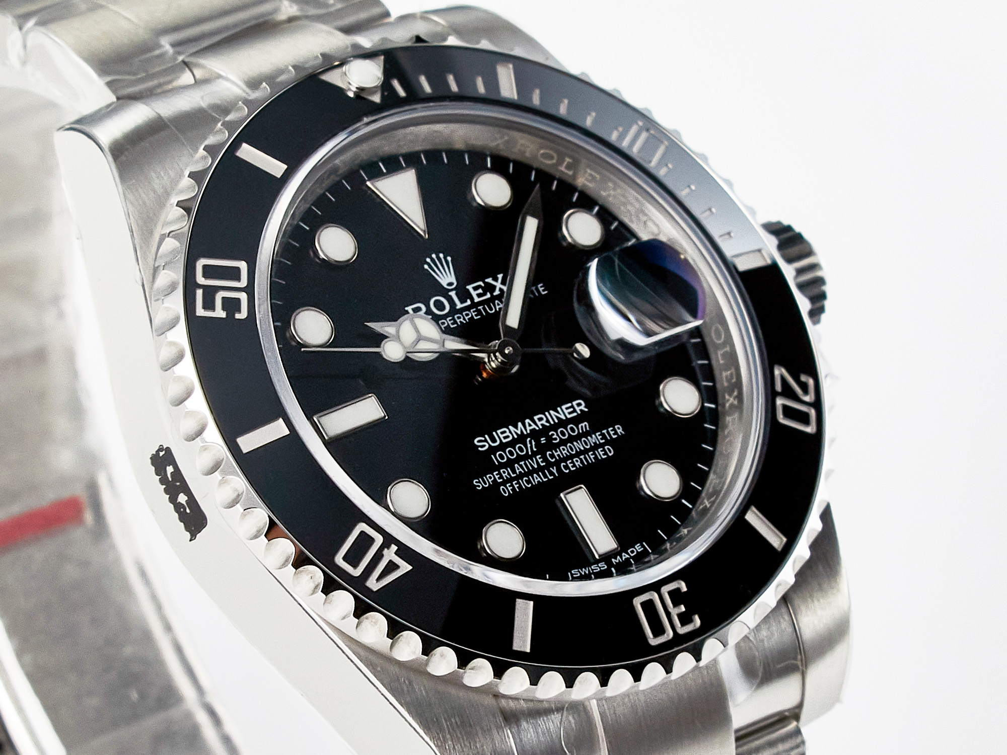 Submariner 116610 LN Black Ceramic VSF 1:1 Best Edition 904L SS Case and Bracelet VS3135 - Image 6