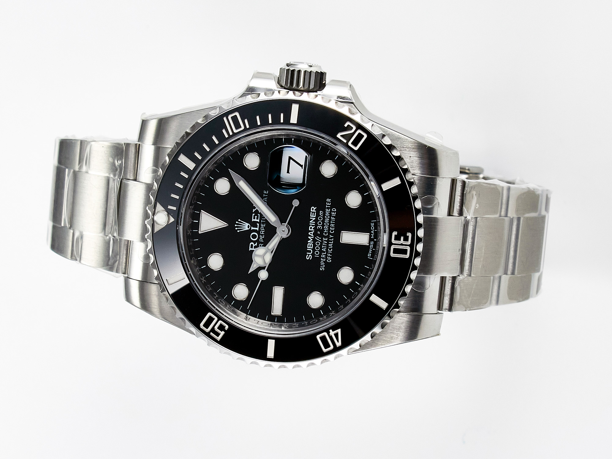 Submariner 116610 LN Black Ceramic VSF 1:1 Best Edition 904L SS Case and Bracelet VS3135 - Image 4